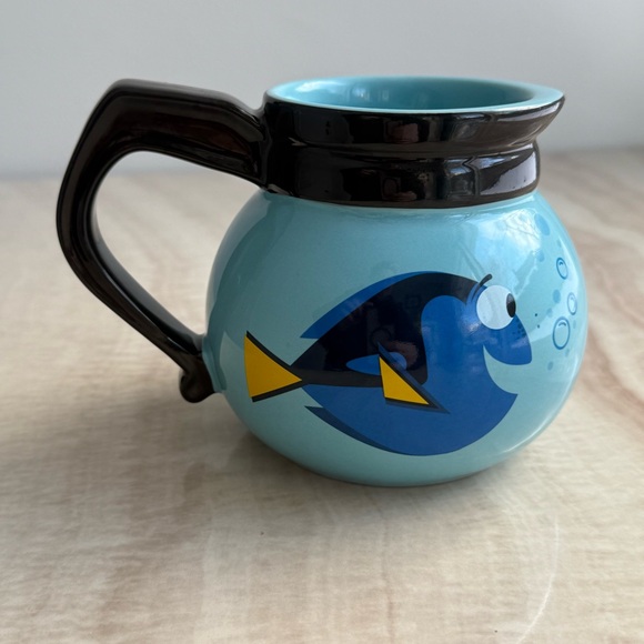 Disney Other - Disney Store Finding Nemo Dory Pixar Ceramic Coffee Pot Mug Cup
